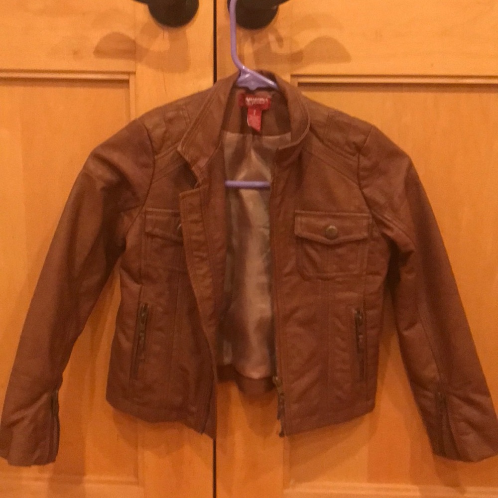 ❗️LAST CHANCE❗️ Arizona Pleather Jacket (Girls)